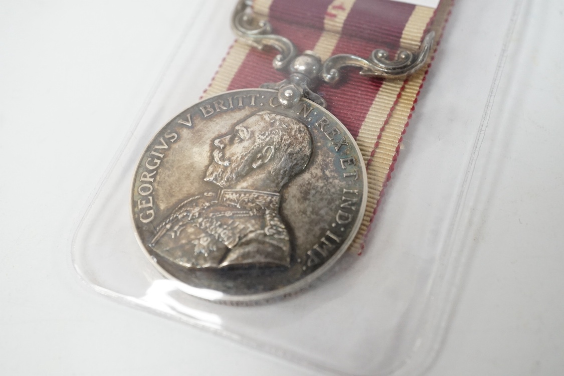 A George V Meritorious Service Medal (MSM), awarded to 37466 A. SJT: J. Ripley. R.E., together with his 1914-15 Star, British War Medal and Victory Medal. Condition - fair to good.